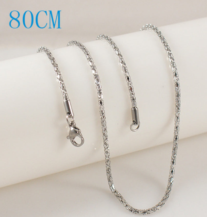 80cm Stainless Steel Chain