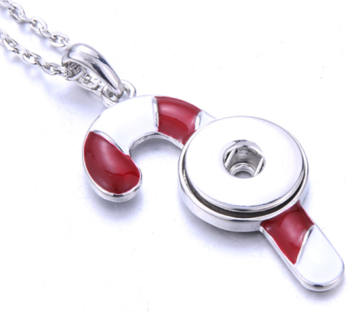Candy Cane Pendant with 60cm chain