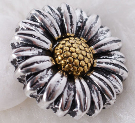 20mm Flower Metal Snap Chunk