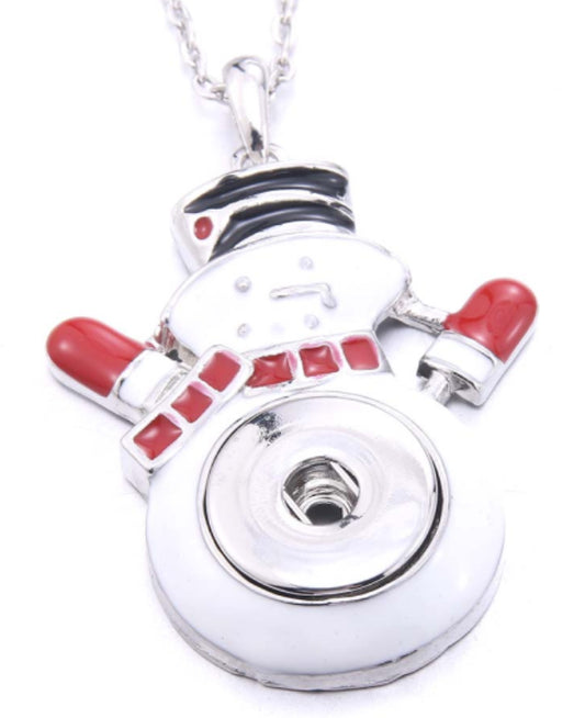 Snowman Pendant with 60cm Chain
