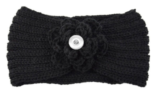 Winter Headband Acrylic fits 18/20mm Snap Chunk