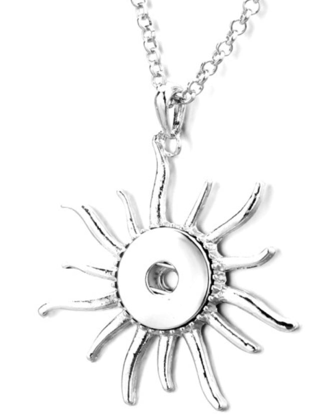 20mm Sun Pendant fits 18/20mm Snap Chunk