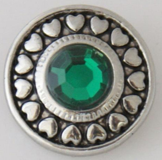 20mm Emerald Green Snap Chunk