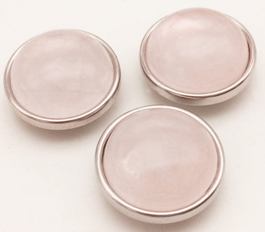18mm Clear Glass look Snap Chunk
